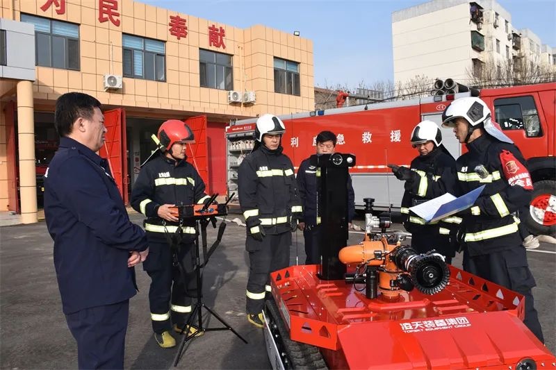 “新戰(zhàn)友”入列，使命必達(dá)， 北京凌天智能助力東營油田消防隊(duì)