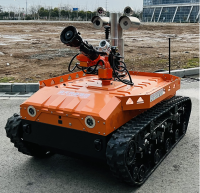 防爆消防滅火偵察機器人 （中型，第10代，360度云臺版本）